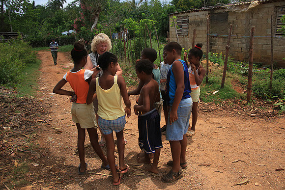 Barbara and Children in Isabel