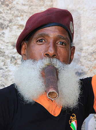 Cuban with Big Cigar - Super Star