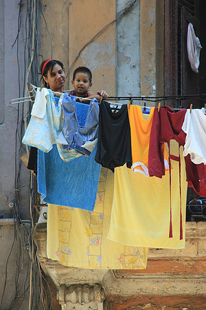 Laundry on Balcony