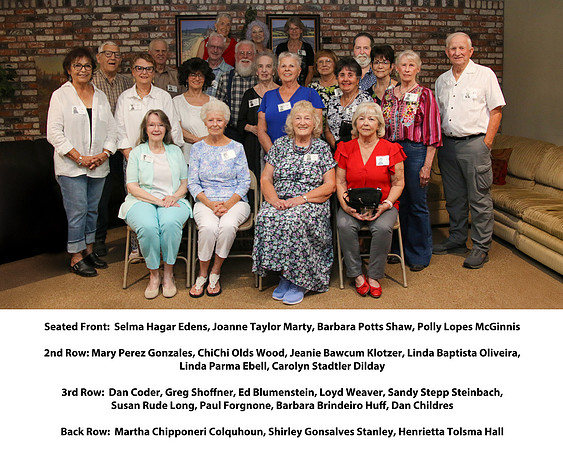 4-60th Reunion HHS Class of 1965 - Adjusted - Paul added - 8x10 with Names