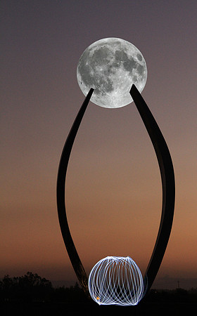Beginnings with Moon and Light Orb