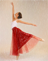 CRE 0426MR - BALLERINA EN POINTE