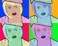 CRE 0433 - Laura In Warhol Style