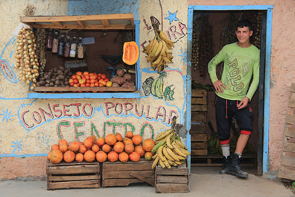 Fruit Stand in Trinidad