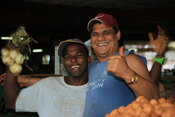 Vendors at Vegetable Market