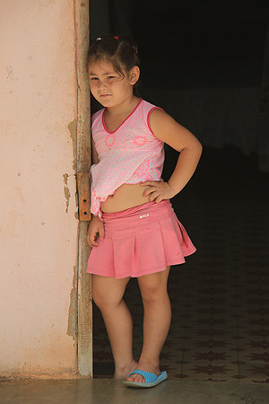 Girl in Doorway