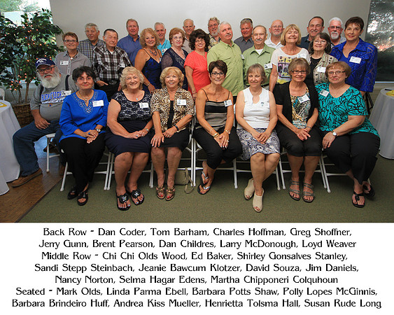 Class of 1965 50th Reunion - 8x10 with Names