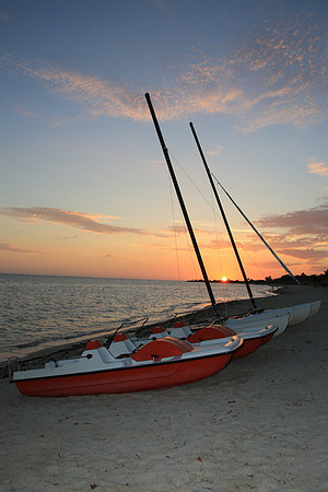Boats at Sunset