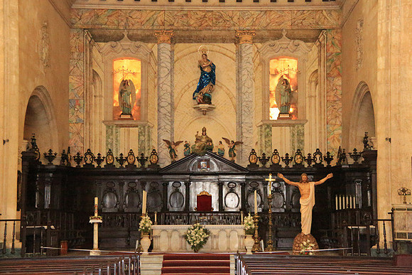 Inside Cathedral - Havana